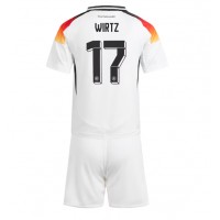 Deutschland Florian Wirtz #17 Fußballbekleidung Heimtrikot Kinder EM 2024 Kurzarm (+ kurze hosen)